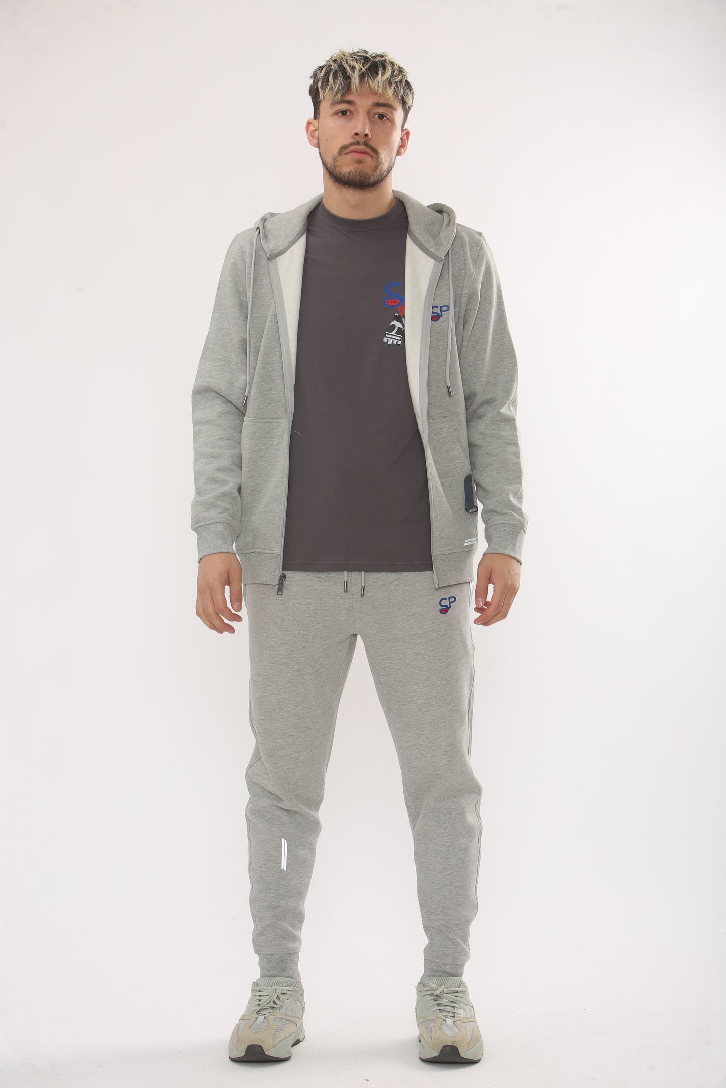 GREY Men's Full-Zip Tech Hoodie