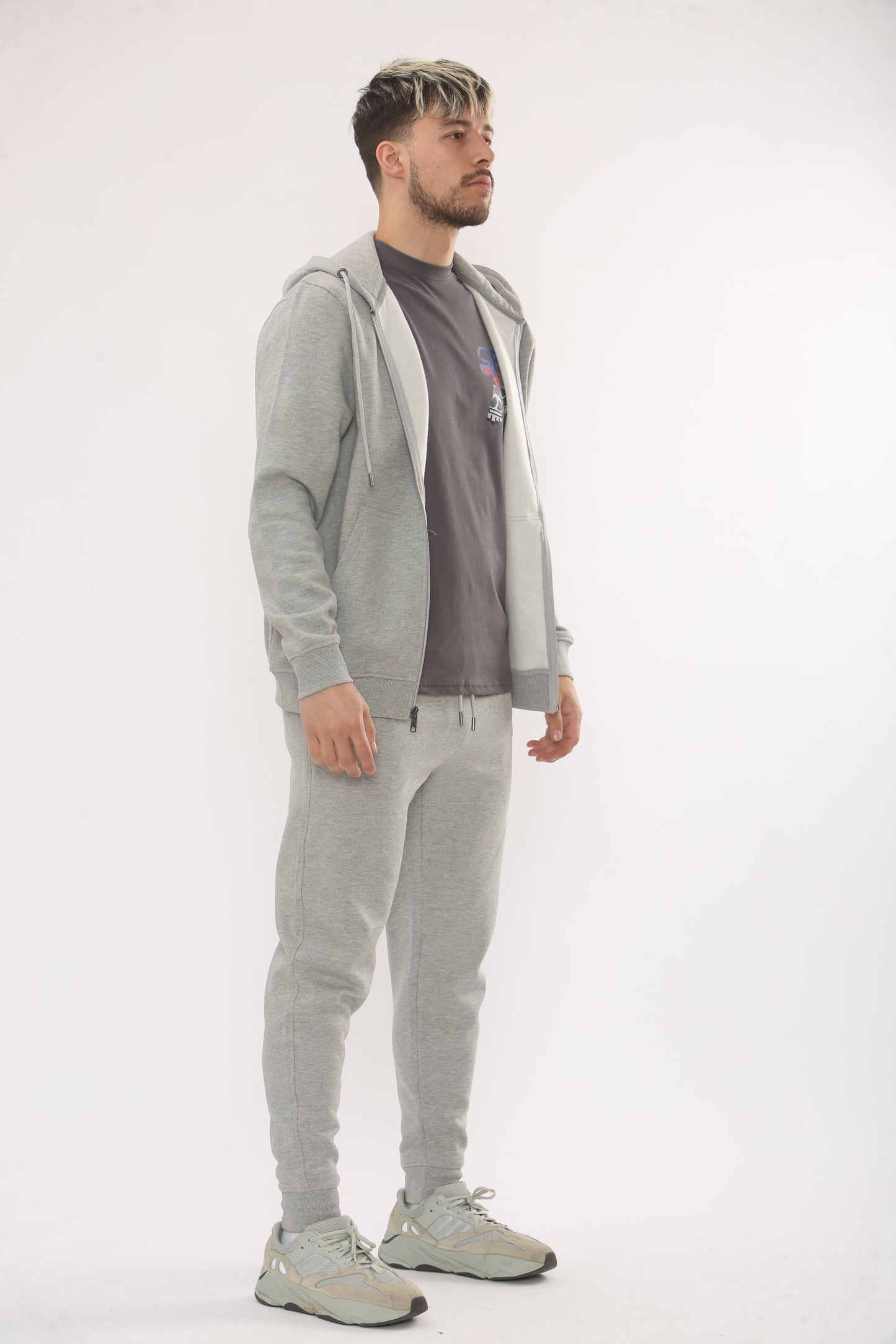 GREY Men's Full-Zip Tech Hoodie