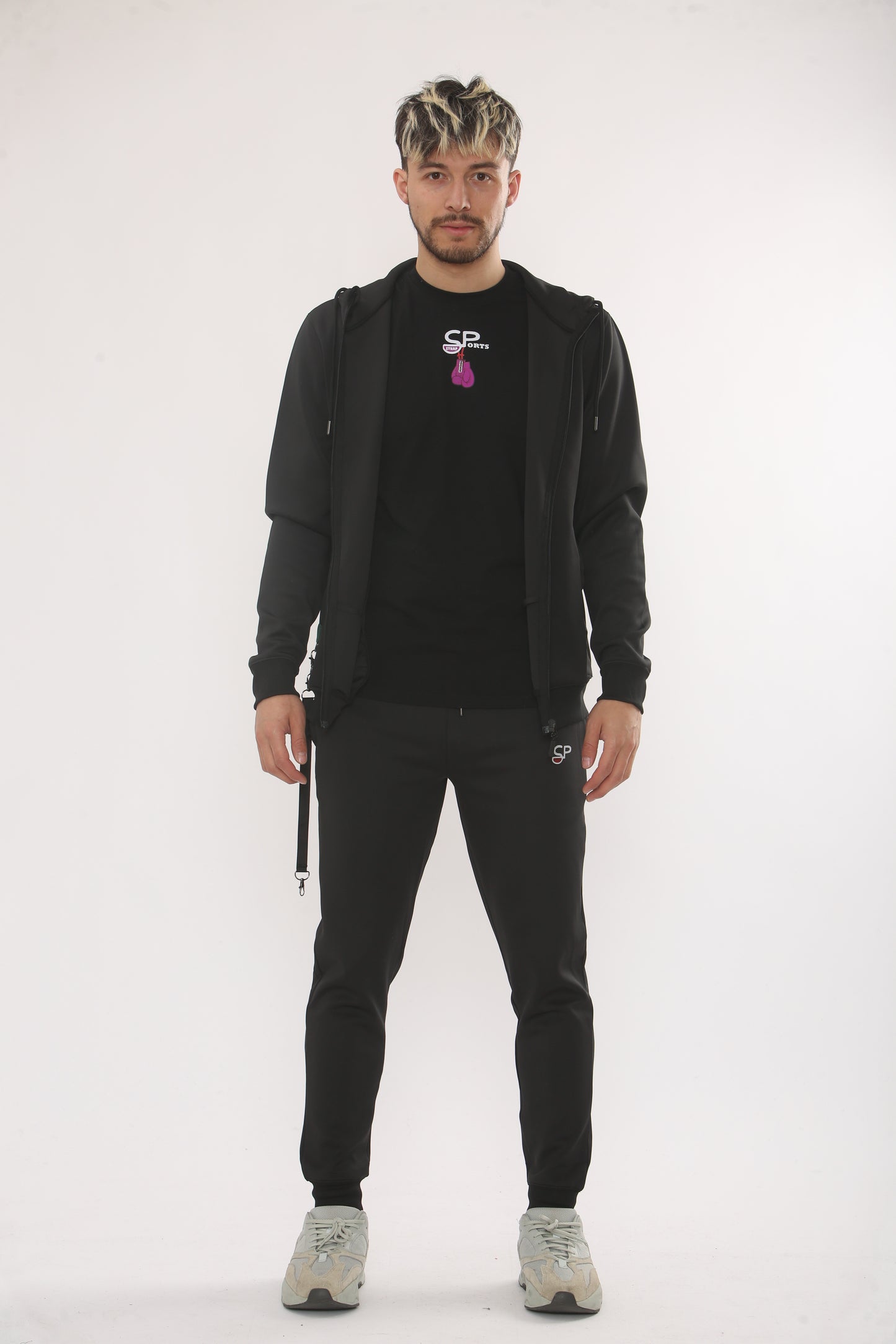 BLACK TRAINING TRACKSUIT
