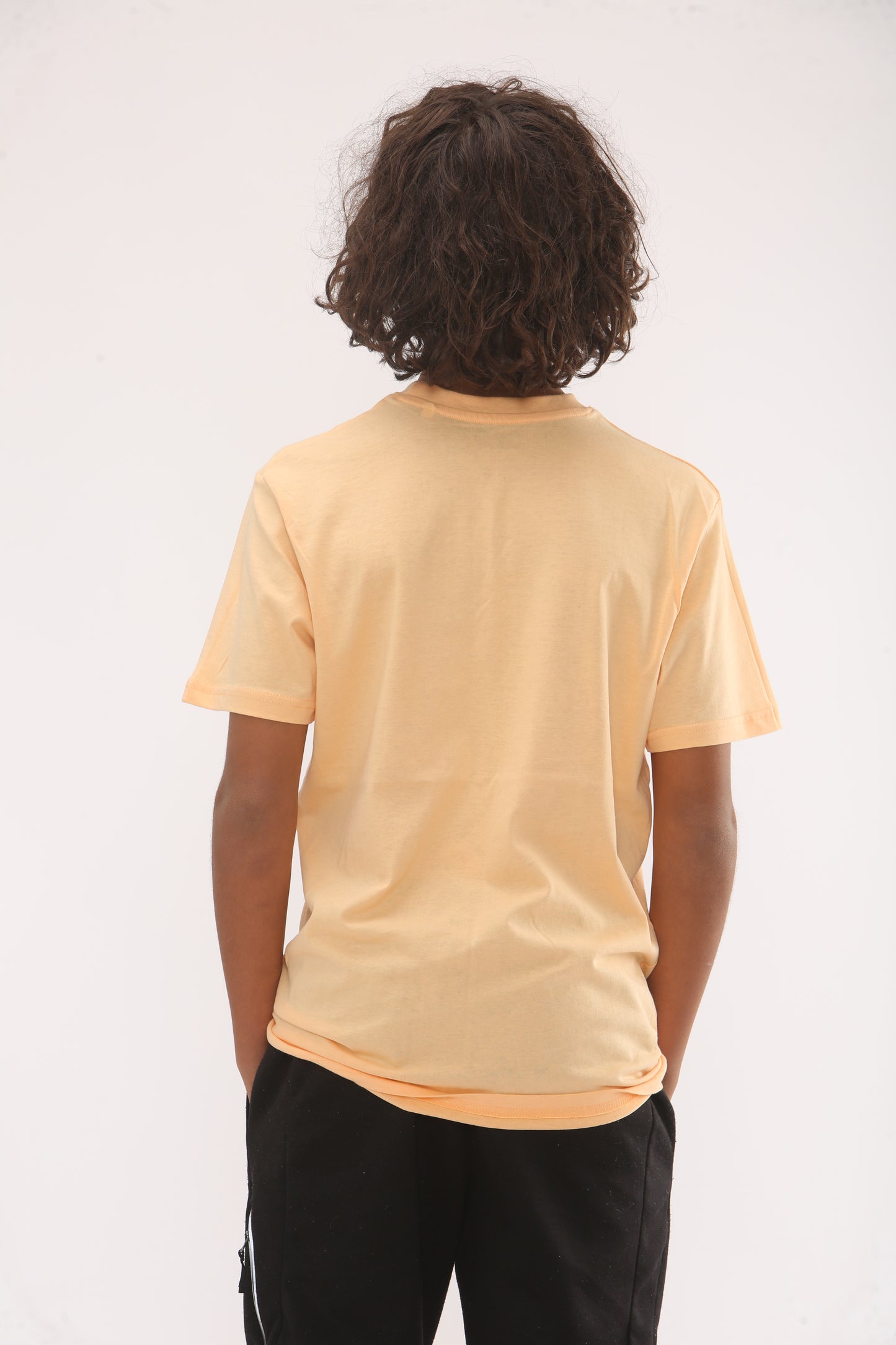FRONT CHEST LOGO CREW NECK TSHIRT