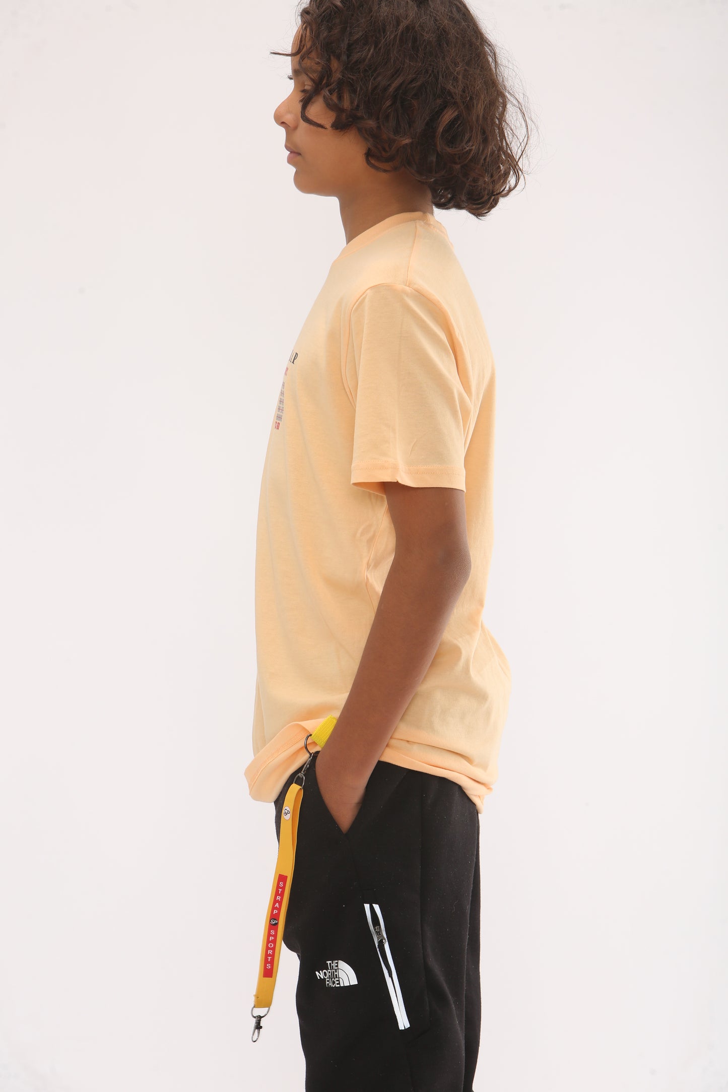 FRONT CHEST LOGO CREW NECK TSHIRT