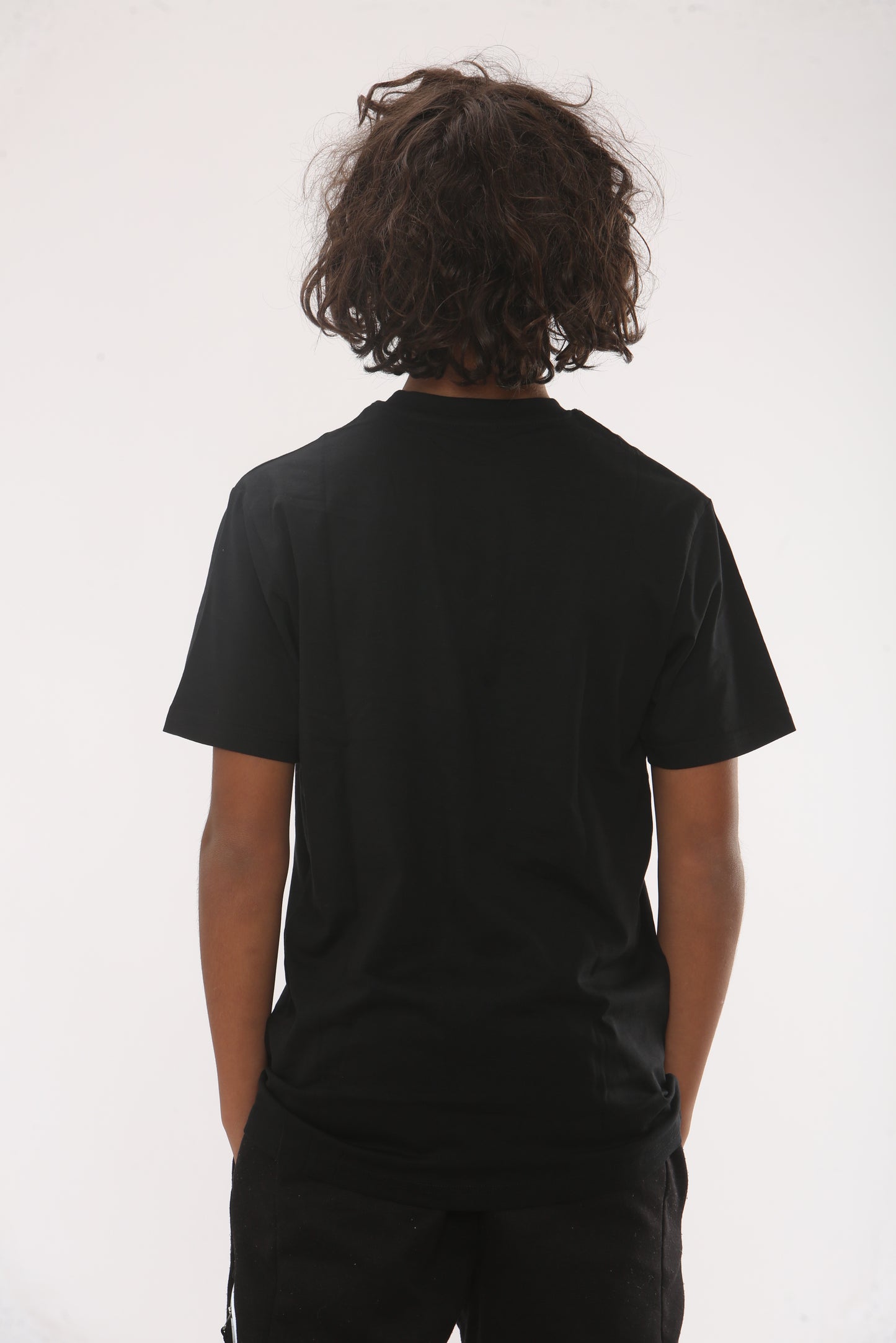 BLACK Crew Neck Boxing Edtion Tee