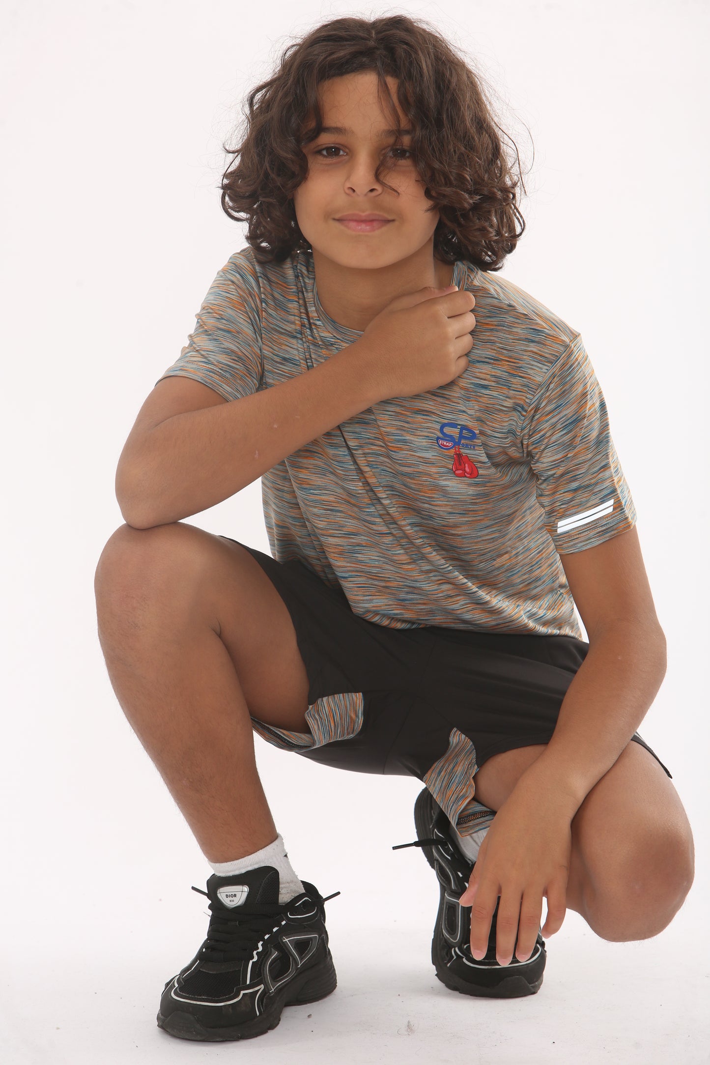 KIDS T SHIRT SHORT SET BOXING EDITION