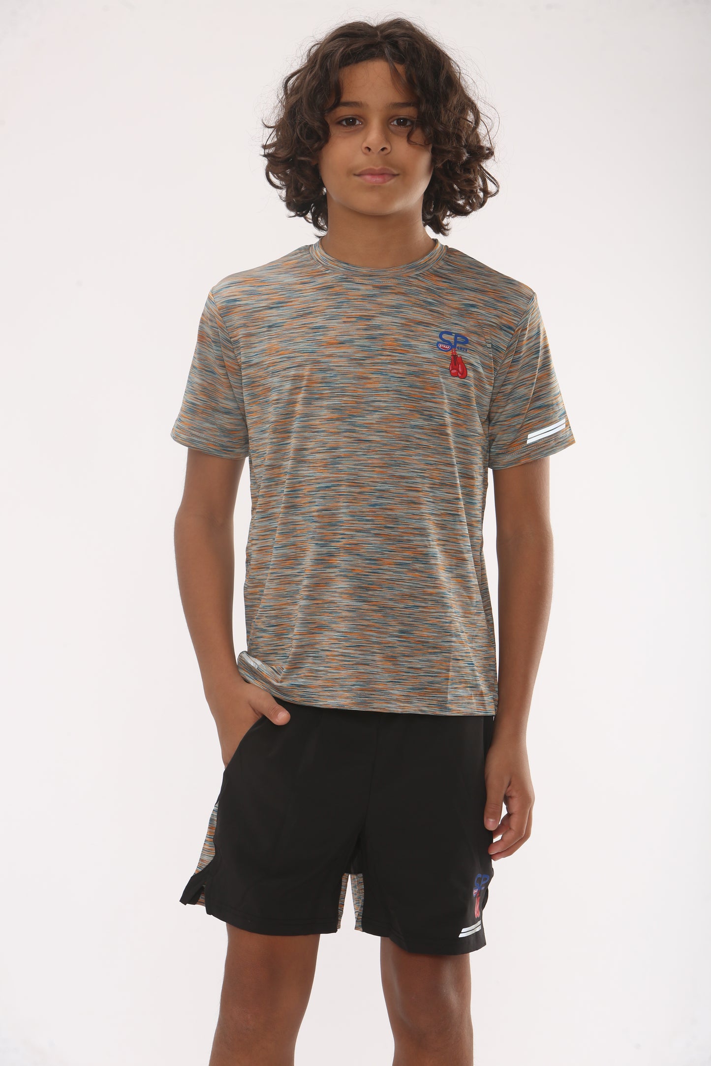 KIDS T SHIRT SHORT SET BOXING EDITION