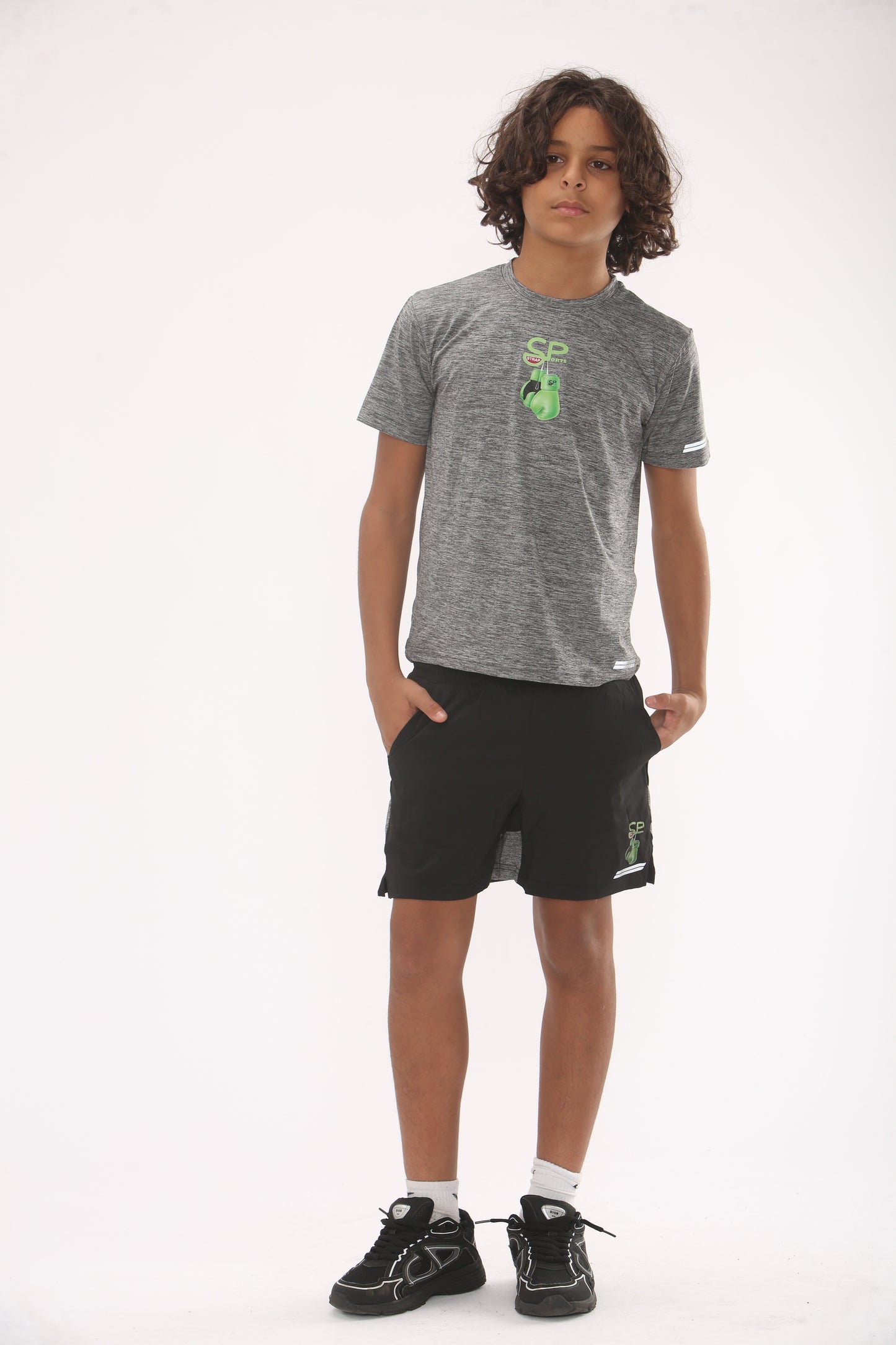 KIDS TSHIRT AND SHORTS BOXING EDITON
