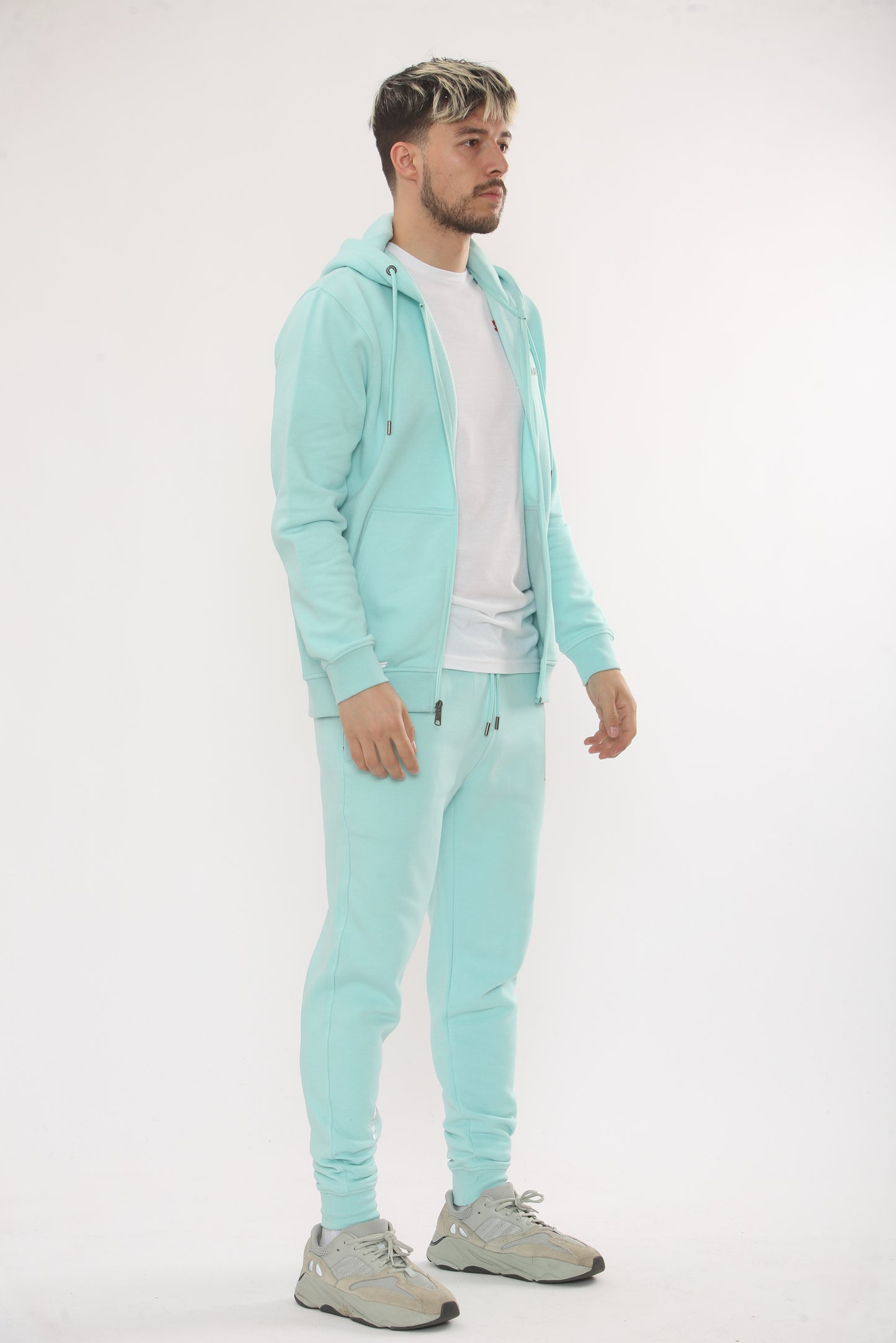 MINT ZIP UP HOODIE WITH MATCHING BOTTOMS
