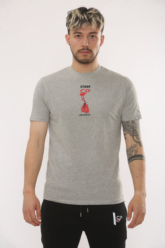 GREY CREW KNECK TSHIRT