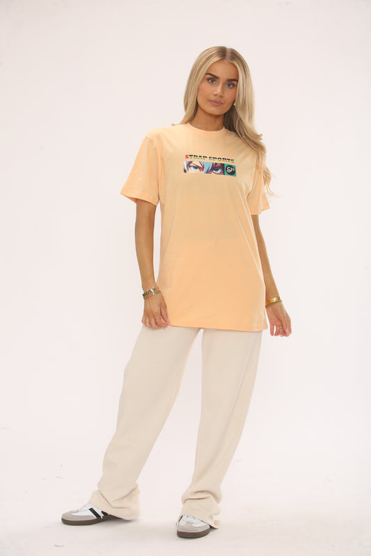 CREW NECK TSHIRT with animi design and logo